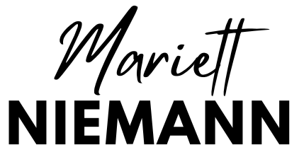 Schriftzug des Namens Mariett Niemann als Logo